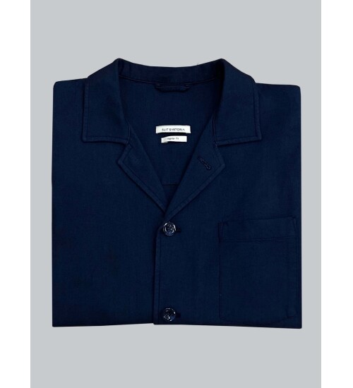 SUIT SARTORIA NAVY BLUE OVERSHIRT 4338