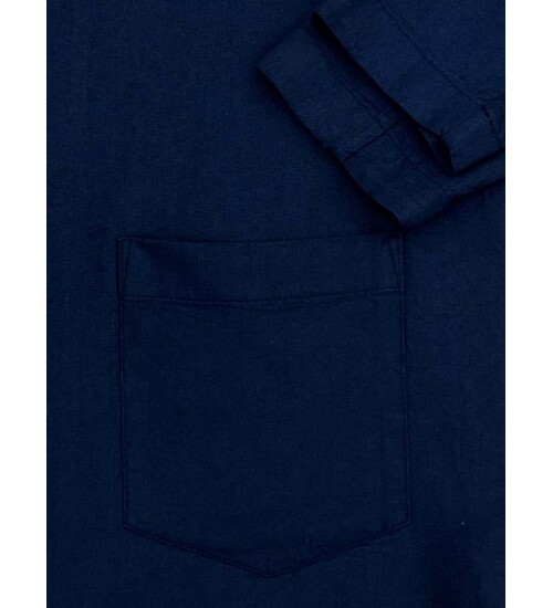 SUIT SARTORIA NAVY BLUE OVERSHIRT 4338