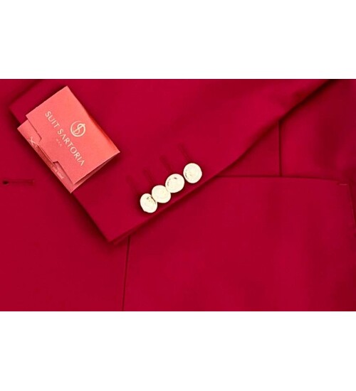 SUIT SARTORIA CLARET RED SUIT 2403