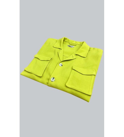 SUIT SARTORIA GREEN OVERSHIRT 4347