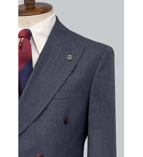 SUIT SARTORIA NAVY BLUE SUIT 2381