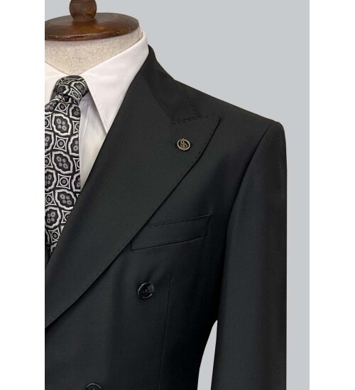 SUIT SARTORIA BLACK SUIT 2380