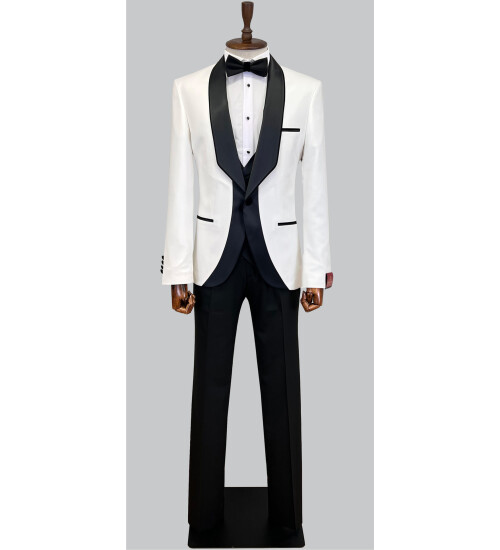 SUIT SARTORIA BEYAZ DAMATLIK 5420