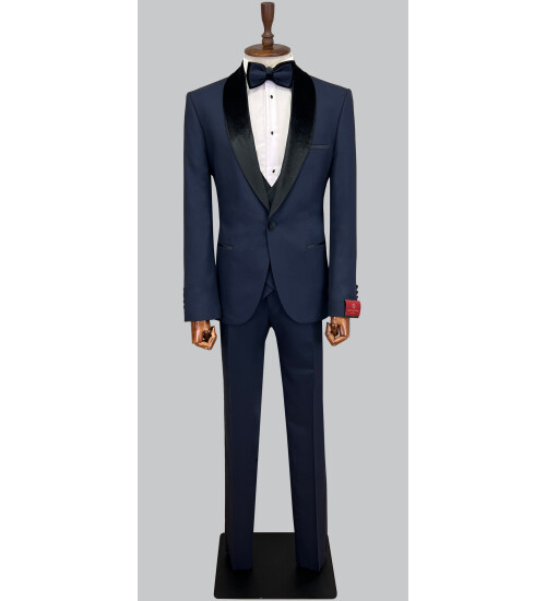 SUIT SARTORIA NAVY BLUE TUXEDO 5397