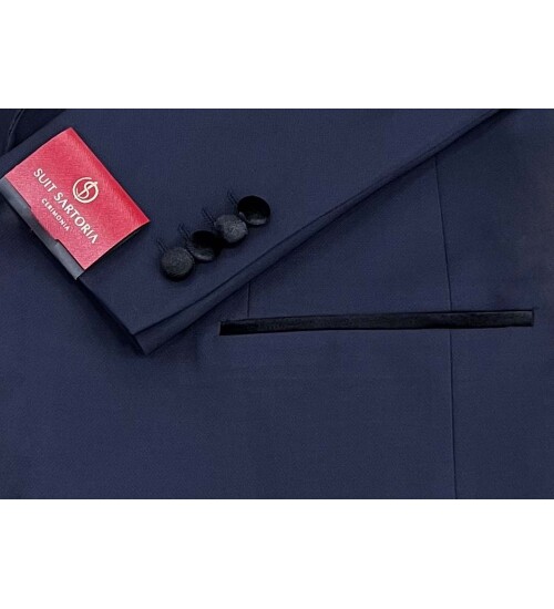 SUIT SARTORIA NAVY BLUE TUXEDO 5397