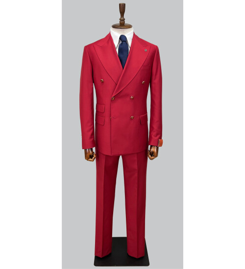 SUIT SARTORIA CLARET RED SUIT 2379