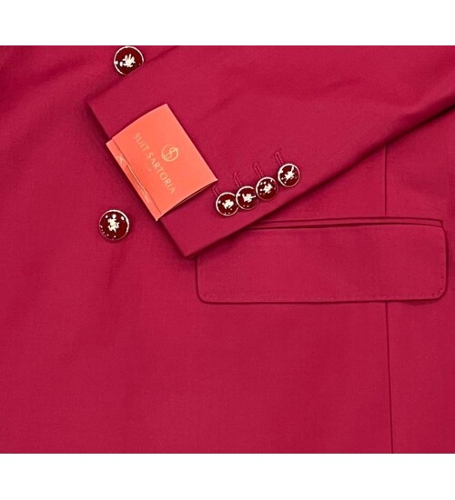 SUIT SARTORIA CLARET RED SUIT 2379