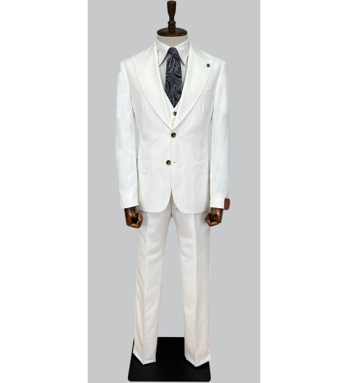 SUIT SARTORIA WHITE SUIT 2378