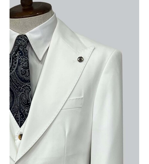 SUIT SARTORIA WHITE SUIT 2378