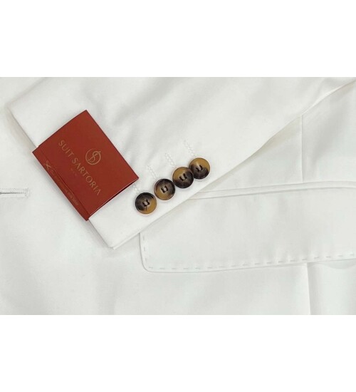 SUIT SARTORIA WHITE SUIT 2378