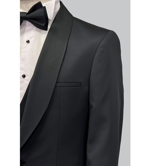 SUIT SARTORIA DAMATLIK SİYAH 5541