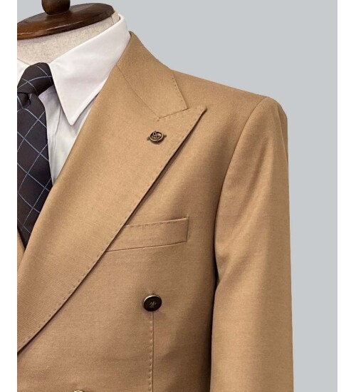 SUIT SARTORIA LIGHT BROWN SUIT 2339