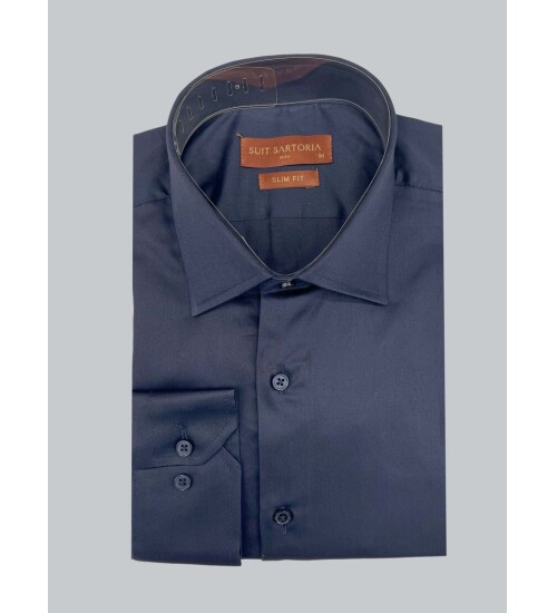 SUIT SARTORIA NAVY BLUE SHIRT 6052