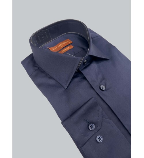 SUIT SARTORIA NAVY BLUE SHIRT 6052