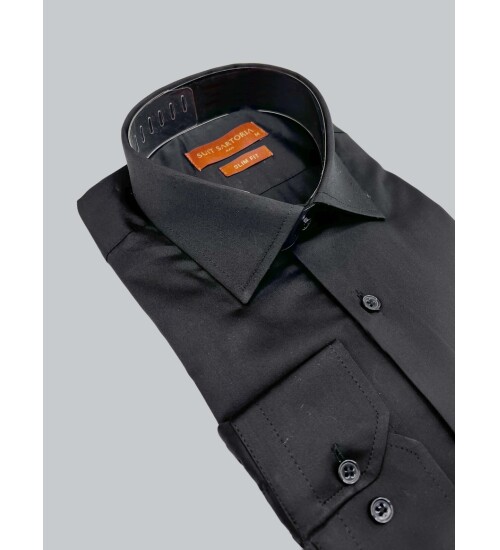 SUIT SARTORIA BLACK SHIRT 6058