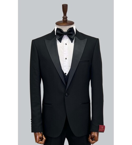 SUIT SARTORIA DAMATLIK SİYAH 5503