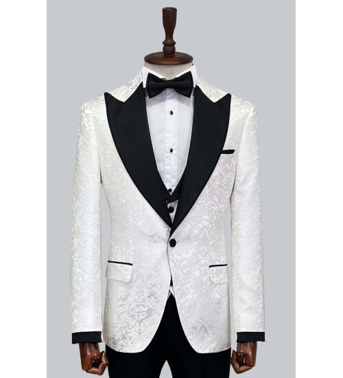 SUIT SARTORIA WHITE TUXEDO 5497