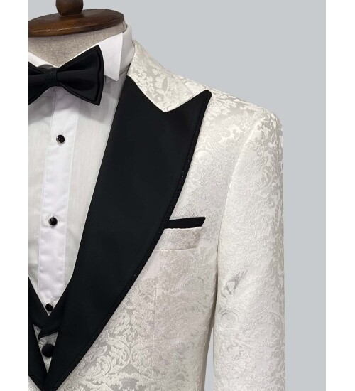 SUIT SARTORIA WHITE TUXEDO 5497