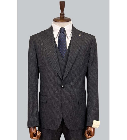 SUIT SARTORIA DARK BROWN SUIT 2246