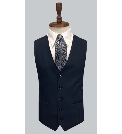 SUIT SARTORIA LACİVERT YELEKLİ TAKIM ELBİSE 2956