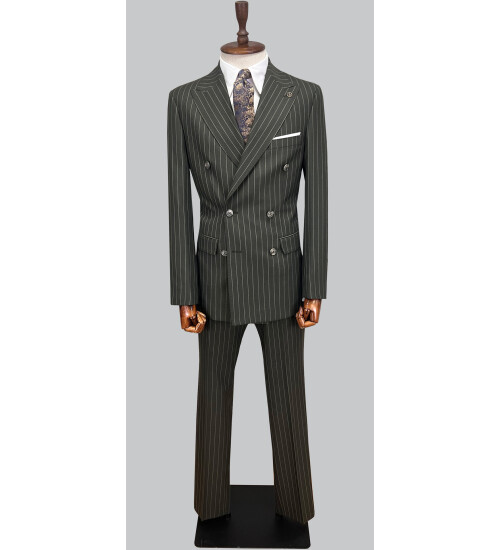 SUIT SARTORIA HAKİ KRUVAZE TAKIM ELBİSE 2958