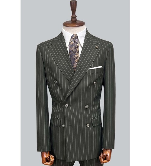 SUIT SARTORIA HAKİ KRUVAZE TAKIM ELBİSE 2958