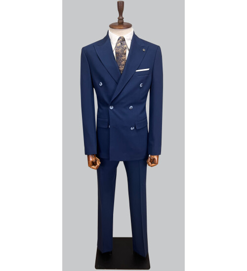 SUIT SARTORIA SAKS MAVİSİ KRUVAZE TAKIM ELBİSE 2957