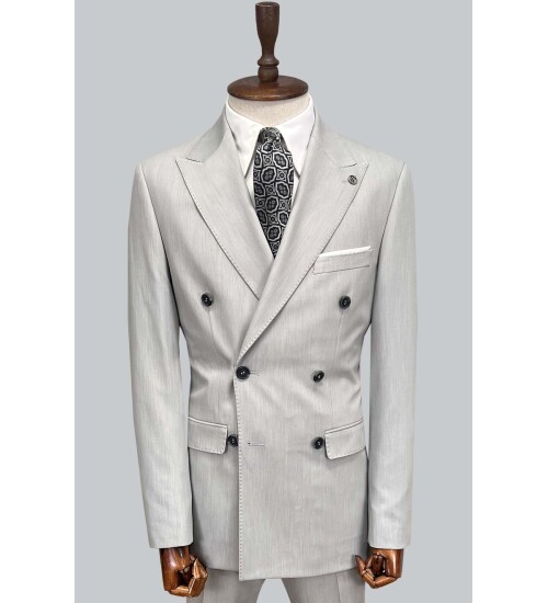 SUIT SARTORIA AÇIK GRİ KRUVAZE TAKIM ELBİSE 2957