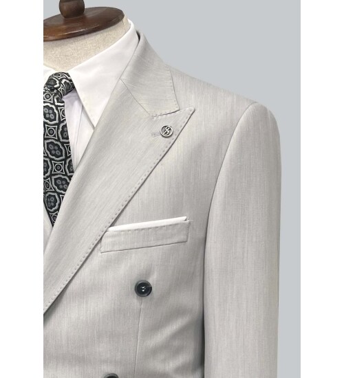 SUIT SARTORIA AÇIK GRİ KRUVAZE TAKIM ELBİSE 2957