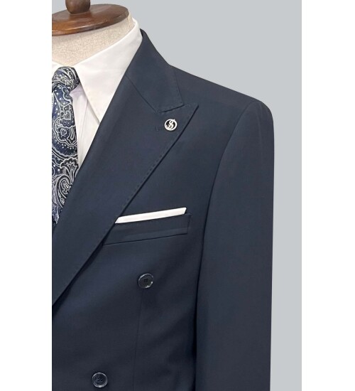 SUIT SARTORIA LACİVERT KRUVAZE TAKIM ELBİSE 2957