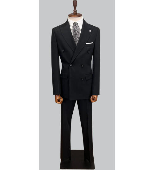 SUIT SARTORIA SİYAH KRUVAZE TAKIM ELBİSE 2957