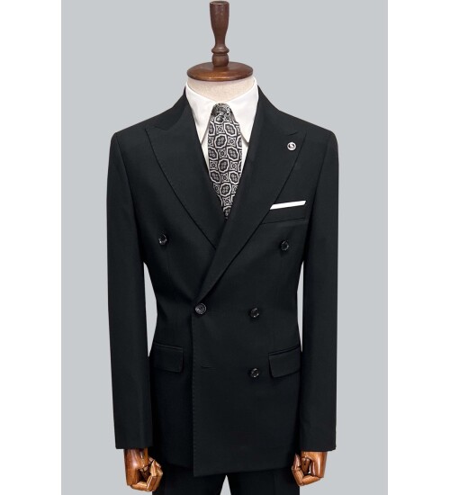 SUIT SARTORIA SİYAH KRUVAZE TAKIM ELBİSE 2957