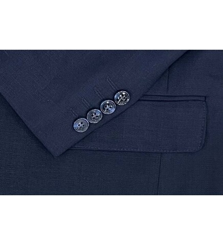 SUIT SARTORIA NAVY BLUE SUIT WITH DOUBLE FACED VEST 2917