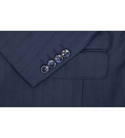 SUIT SARTORIA NAVY BLUE SUIT WITH DOUBLE FACED VEST 2917