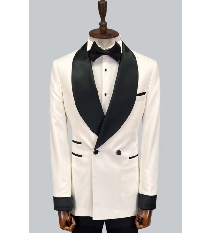 SUIT SARTORIA BEYAZ KRUVAZE DAMATLIK 5650
