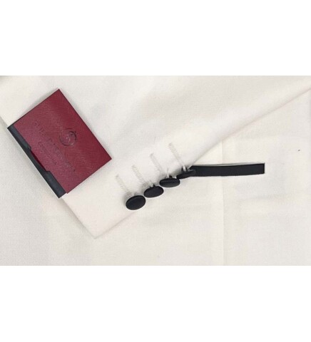 SUIT SARTORIA BEYAZ SİVRİ YAKA DAMATLIK 5648