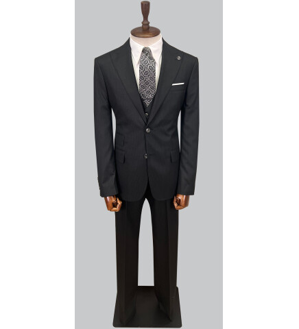 SUIT SARTORIA BLACK SUIT 2895