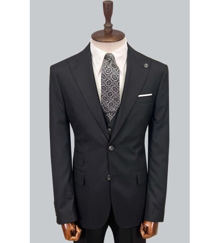 SUIT SARTORIA BLACK SUIT 2895
