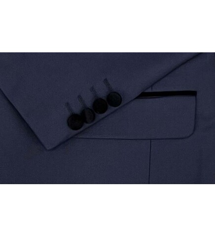 SUIT SARTORIA LACİVERT SİVRİ YAKA DAMATLIK 5643