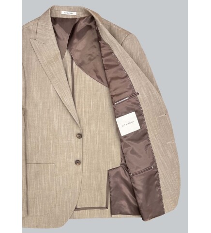 SUIT SARTORIA LINEN BEIGE JACKET 4371
