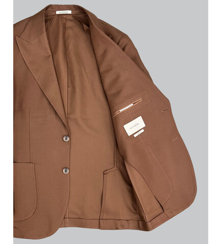 SUIT SARTORIA BROWN LINEN SUIT 2830