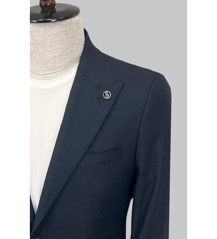 SUIT SARTORIA NAVY BLUE JACKET 4561