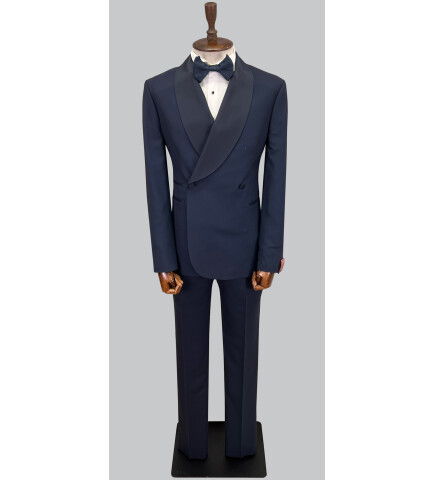 SUIT SARTORIA NAVY BLUE TUXEDO 5453