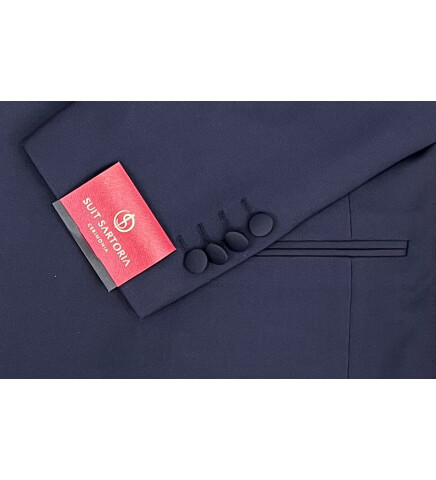 SUIT SARTORIA LACİVERT ŞAL YAKA DAMATLIK 5453