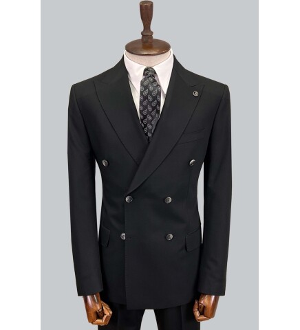SUIT SARTORIA BLACK SUIT 2821