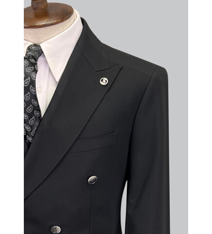 SUIT SARTORIA BLACK SUIT 2821