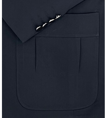 SUIT SARTORIA BLACK DOUBLE BREASTED SUIT 2802