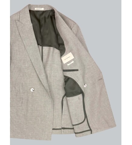 SUIT SARTORIA GREEN LINEN JACKET 4453