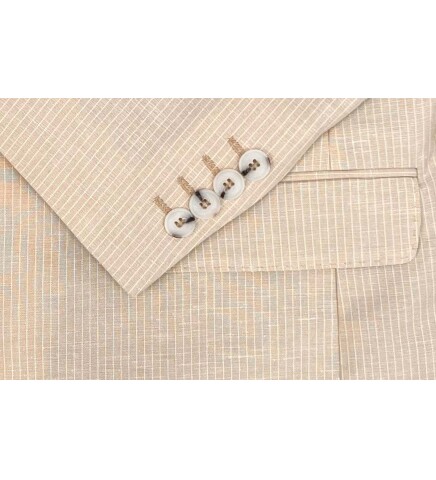 SUIT SARTORIA BEIGE LINEN JACKET 4453