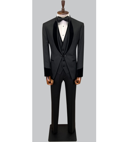 SUIT SARTORIA BLACK TUXEDO 5599
